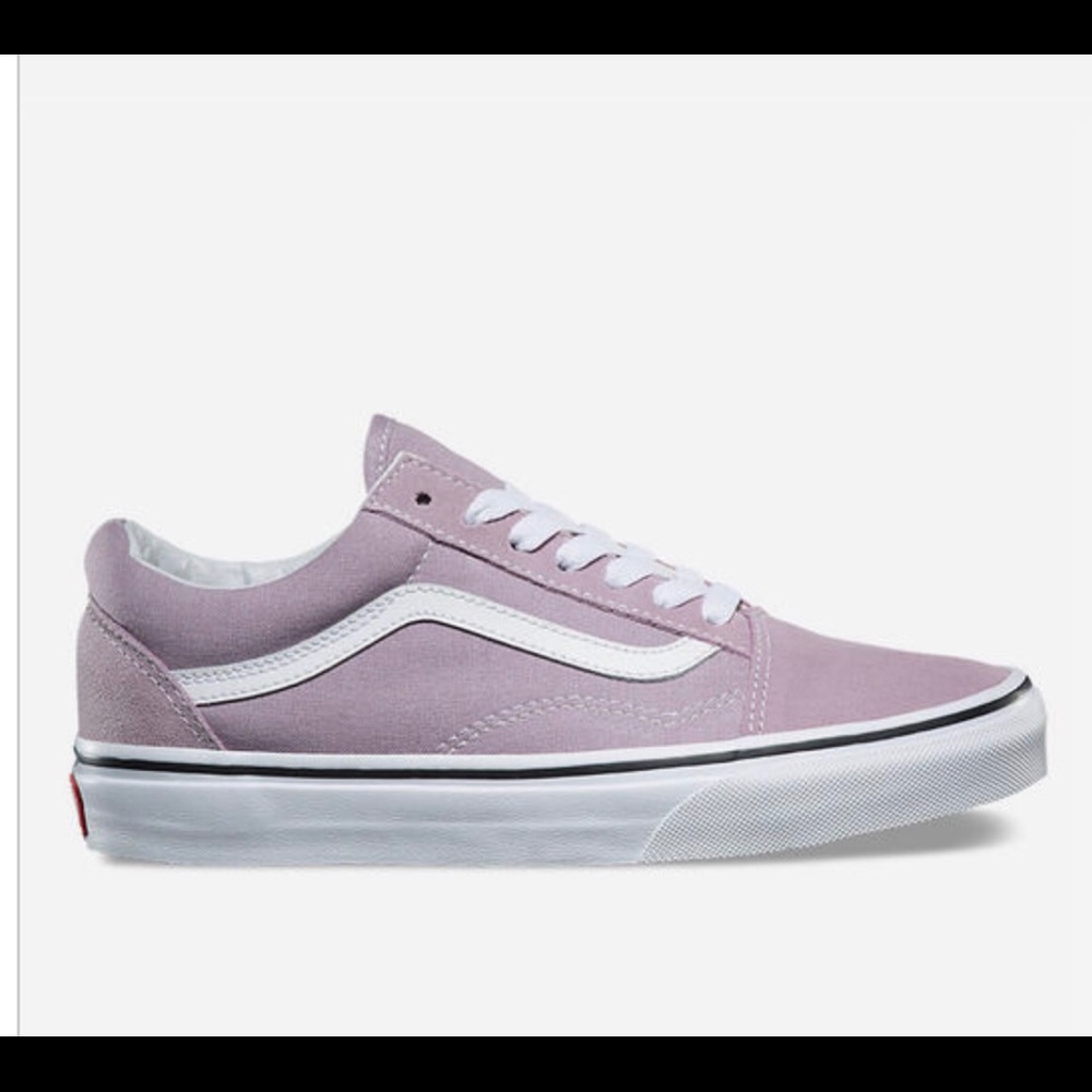 Vans Old Skool Lavendar Mauve Sneakers (Sea Fog)